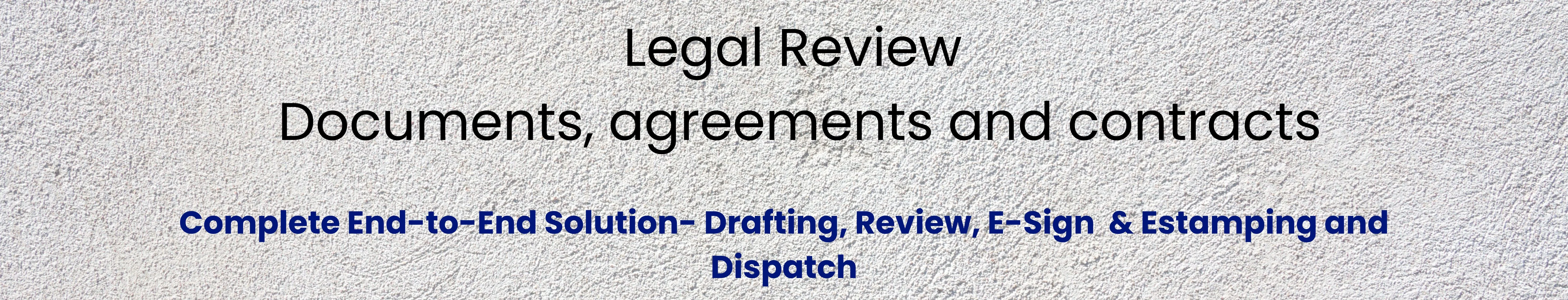 Legal Review Banner